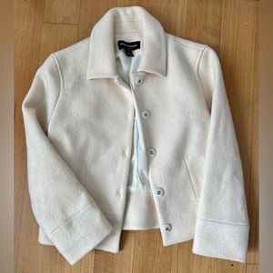 Club Monaco Wool Cropped Jacket Fall/Winter Womens Size Small FREE Shipping